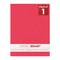 Cardinal Red 30x40 Uncut Mat Board - Blank Sheets, No Opening
